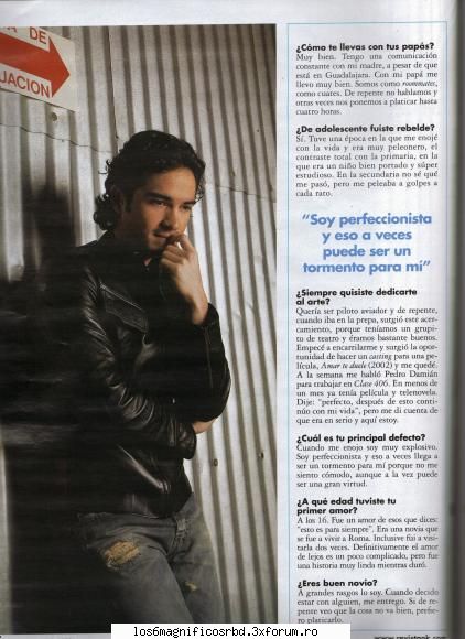 poncho in revista ok - deea_rbd - ALFONSO HERRERA